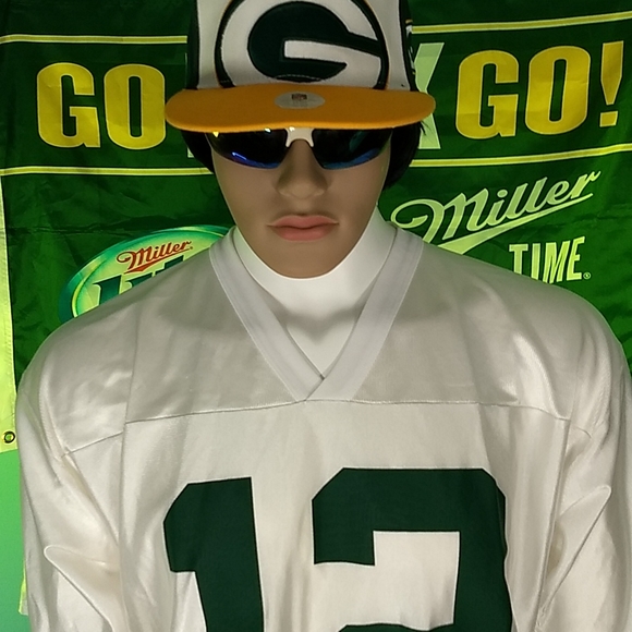 RETRO Aaron Rodgers #12 White NFL jersey, size L, Uncommon! - Picture 17 of 17